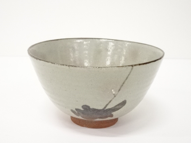 瑞豊造　鉄絵茶碗